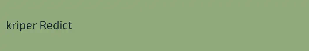 kriper Redict